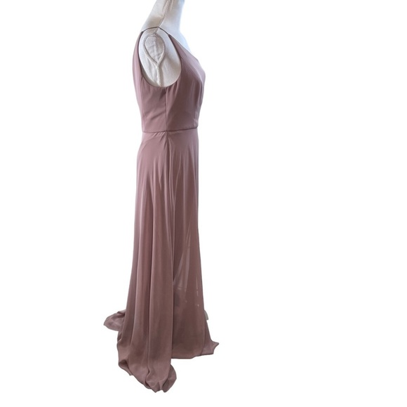 Bella Bridesmaids One Shoulder Chiffon Maxi - Picture 10 of 13